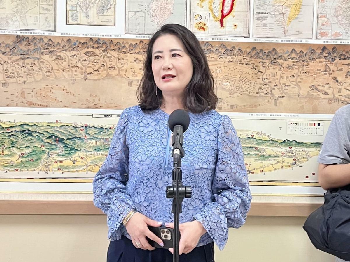 馬治薇自由進出立院，民進黨團幹事長吳思瑤批，涉及國安身份敏感。 圖：金大鈞/攝
