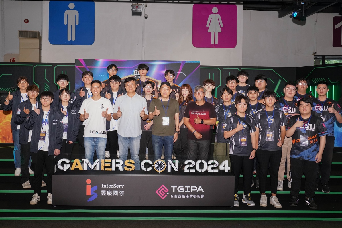 昱泉國際今年漫博會舉辦《G9League of Aces 特攻聯盟》精英爭霸戰。 圖：弘光科大/提供