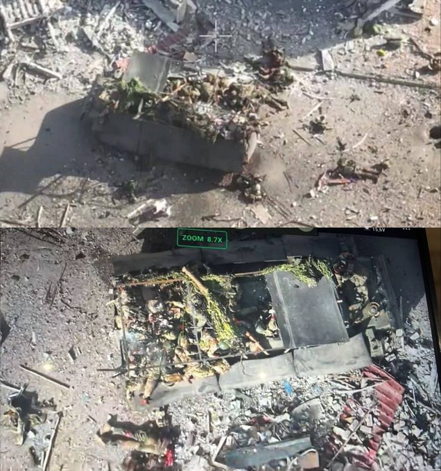 俄軍使用 MT-LB 裝甲車，對進攻沃夫昌斯克的俄軍步兵提供支援，但仍無法突破烏軍的防線。 圖：翻攝自 @NOELreports X 帳號