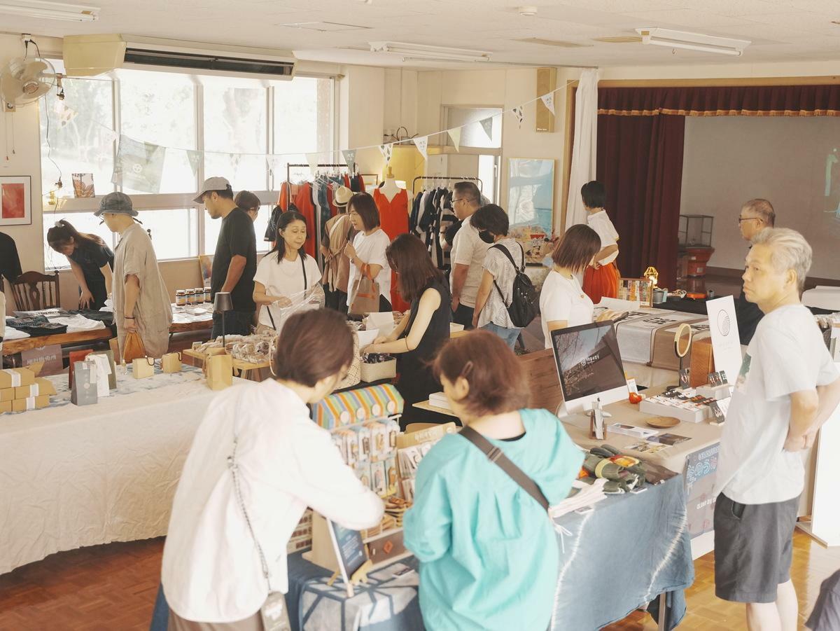 臺灣青年品牌進軍日本福岡浮羽市，交流高雄與日本創生經驗，為跨國藝術節暖身。 圖：米濃聚落提供