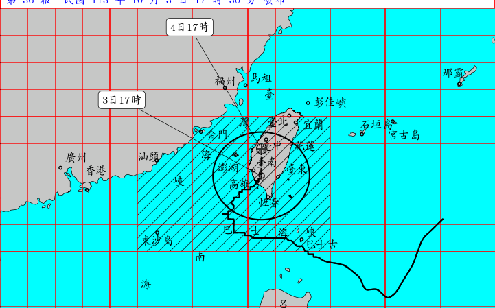 山陀兒颱風減弱了！降為輕颱持續北移 降雨警戒增列新北、基隆