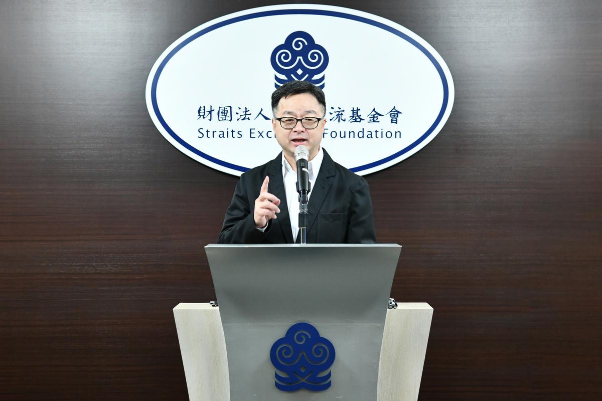 海基會祕書長羅文嘉。 圖：海基會提供