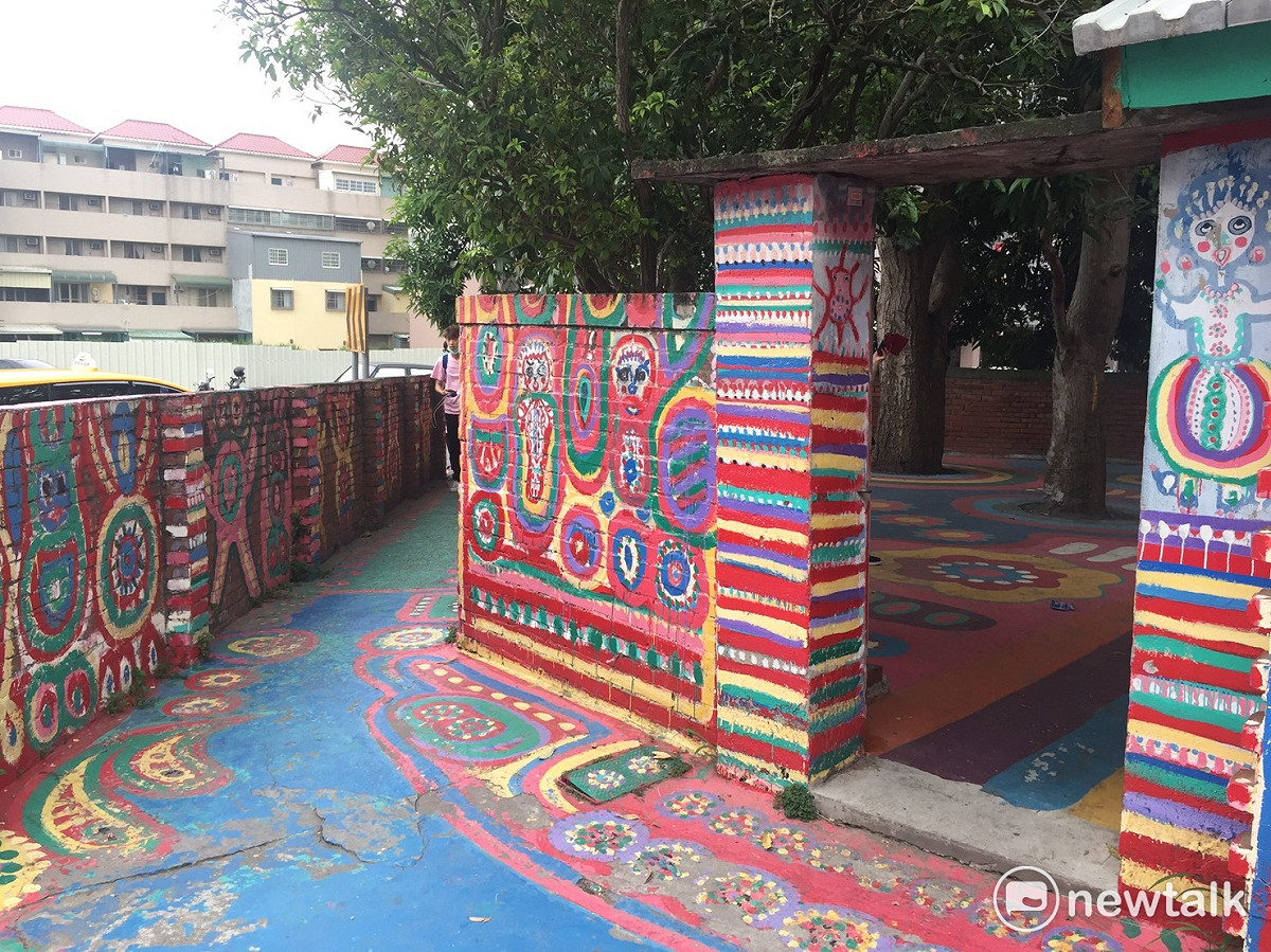 假日不妨規劃一個彩虹小旅行，在台中南屯享受一場繽紛的夏日旅程。 圖：陳奕/攝影