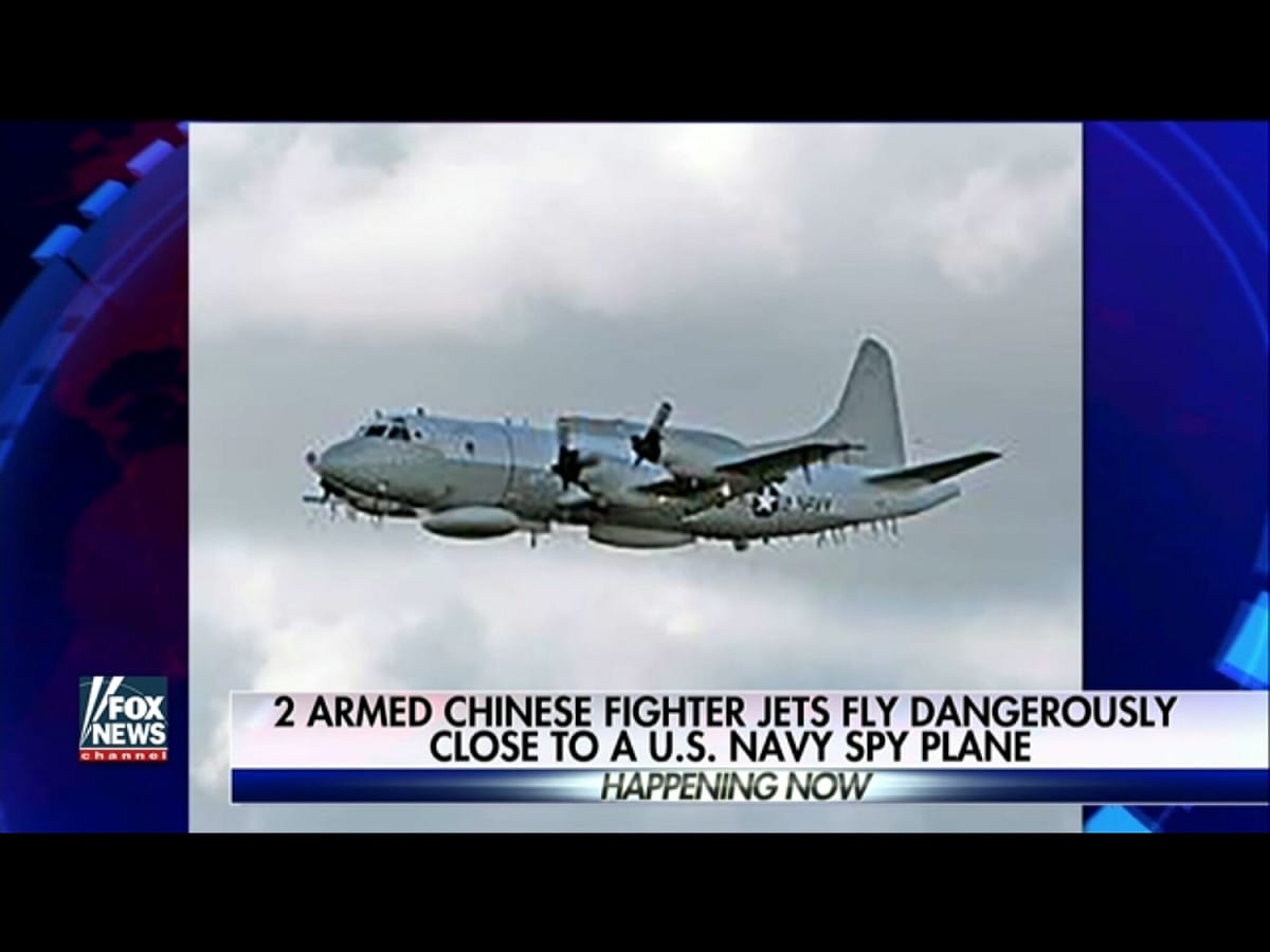 美國EP-3型偵察機 圖:攝自福斯新聞網foxnews.com