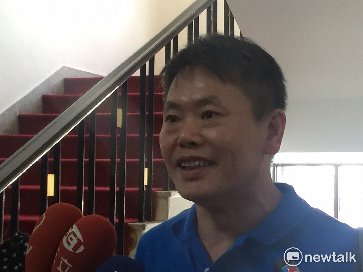 針對台灣人遭遣送中國受審一事，國民黨團書記長林為洲27日呼籲中國當局拋開政治，不要讓犯罪事件漫延，造成犯罪漏洞。 圖：林人芳／攝
