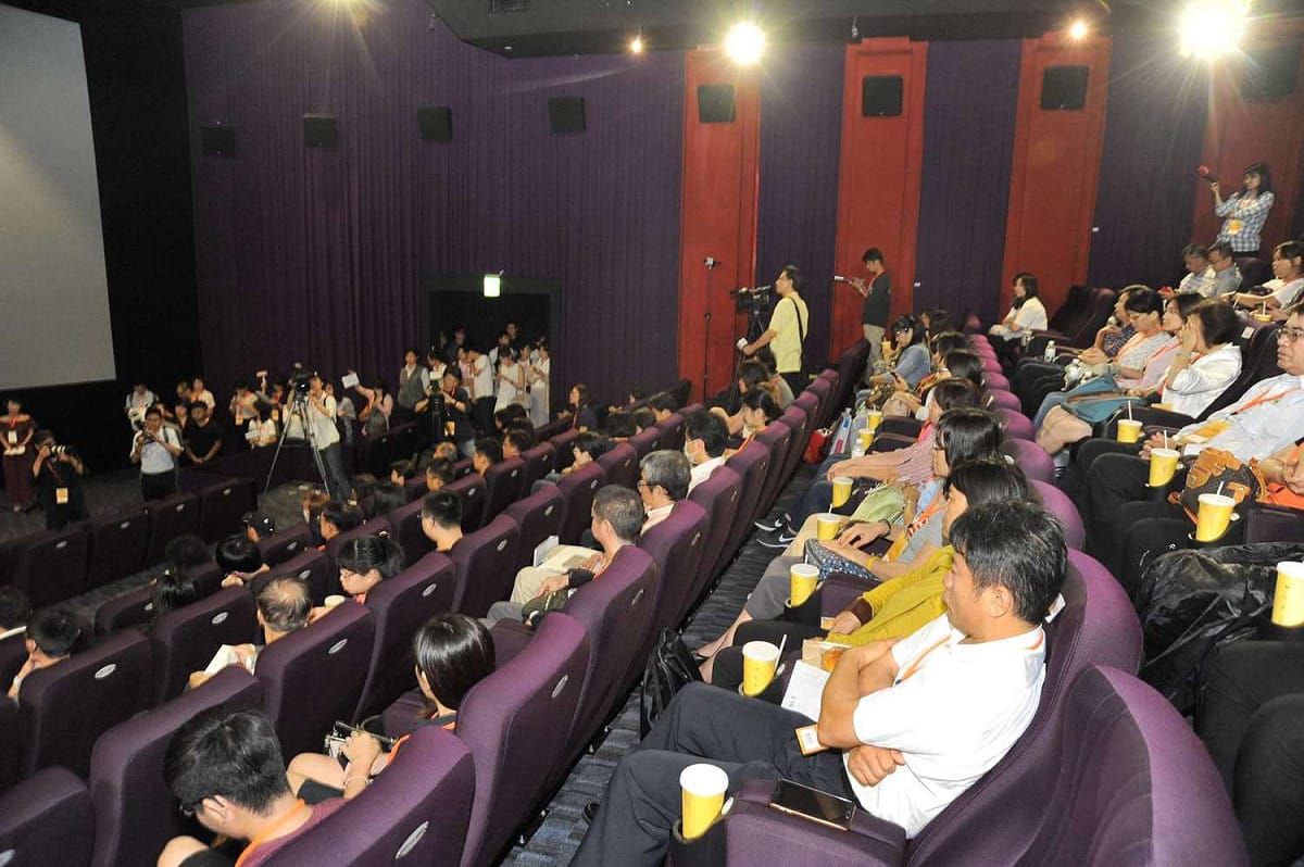 高雄氣爆重建紀錄片「光的印記」首映。 圖 : 高雄市政府/提供