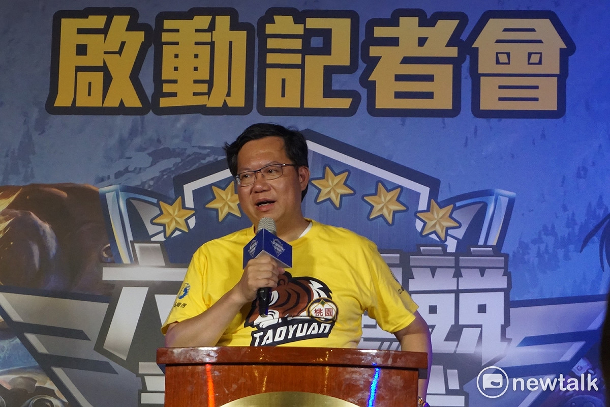 首屆《英雄聯盟》2017六都電競爭霸戰即將啟動，今（27）日下午六都首長代表皆現身台北圓山大飯店。 圖：蔡幸秀/攝