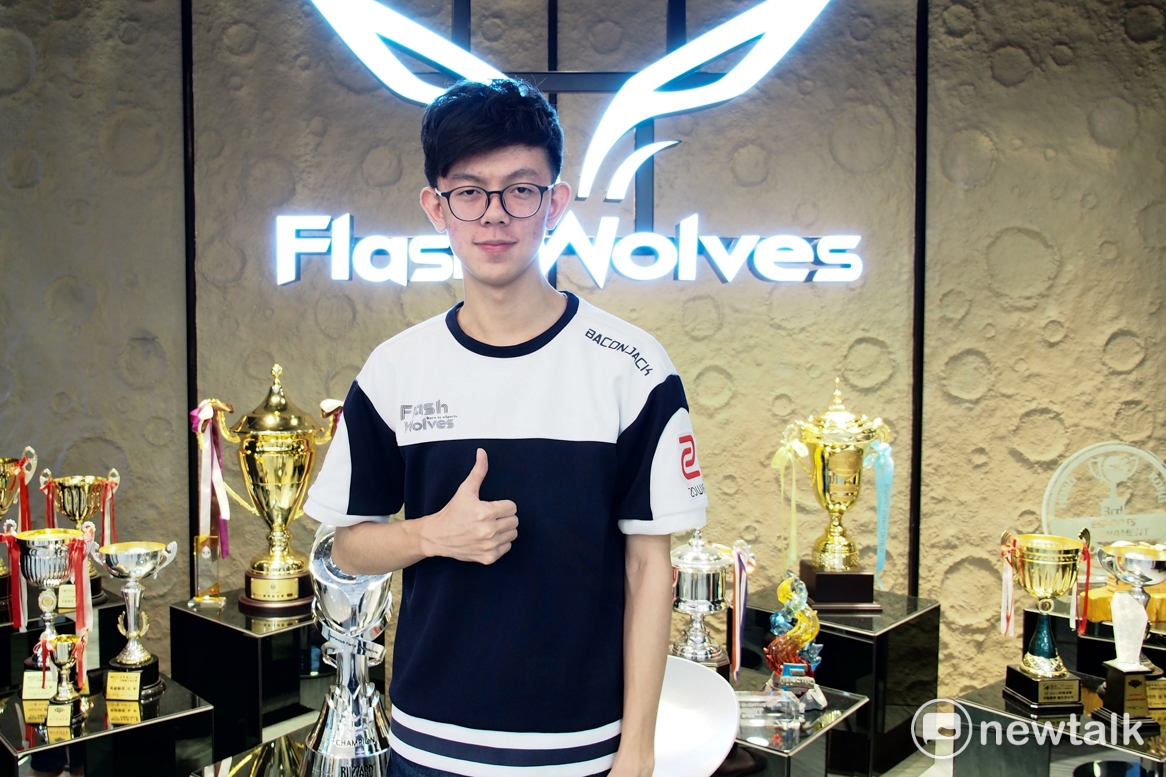 論及最強「閃光」，相信台灣玩家第一個想到的，絕對是閃電狼的攻擊手「Baconjack」羅子桓。 圖：朱泓任／攝