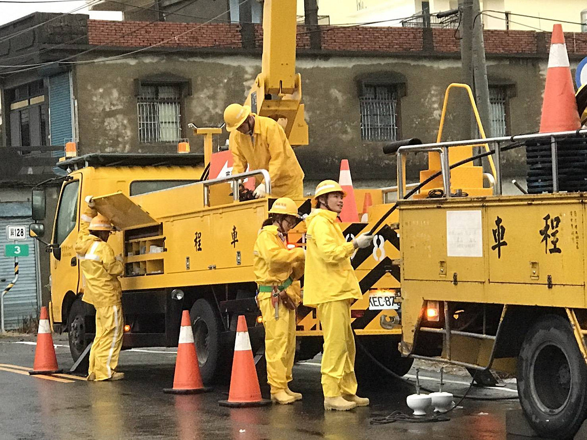 小琉球已於晚間8點全島恢復供電 圖:台電提供