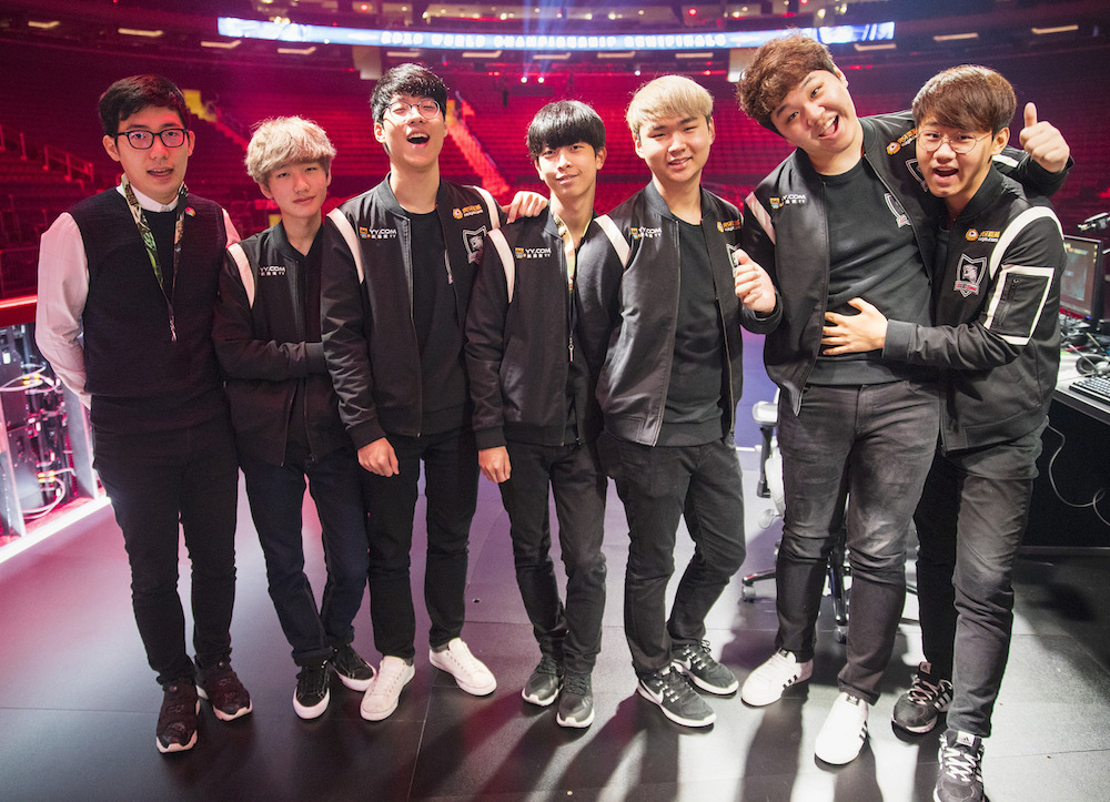 當年ROX Tigers的隊員紛紛退役，先發五虎將只剩Peanut一人。  圖：翻攝自 LoL Esports Photos flickr