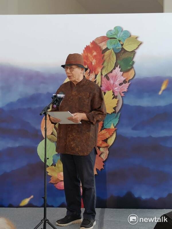 策展人陳景林老師。 圖：唐復年/攝
