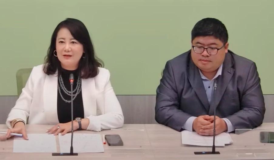賴清德總統「祖國論」發酵，共機擾台不斷，民進黨團認為，兩岸彼此國慶應對等祝福。 圖：翻攝自民進黨團YT