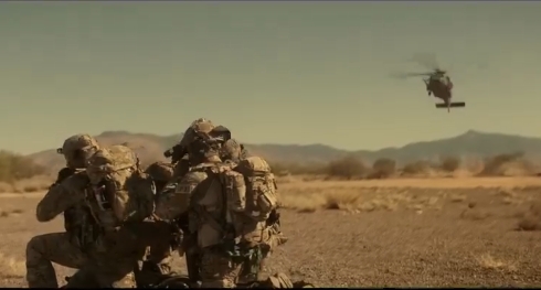 美國空軍特種戰術中隊營救遇困特種兵任務。 圖:翻攝自X / 極光