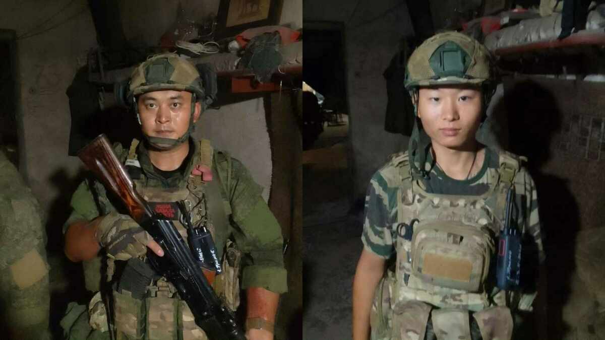 兩名中國籍傭兵在與烏克蘭武裝部隊的交戰中被擊斃。 圖:翻攝自X帳號@whyyoutouzhele(新頭殼合成)