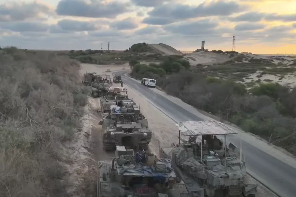 在加薩戰爭爆發一週年之際，以色列國防軍（IDF）近日再度對賈巴利亞展開新一輪軍事攻勢，這已經是以軍第三次針對加薩北部賈巴利亞地區的攻擊行動。 圖:翻攝自騰訊網