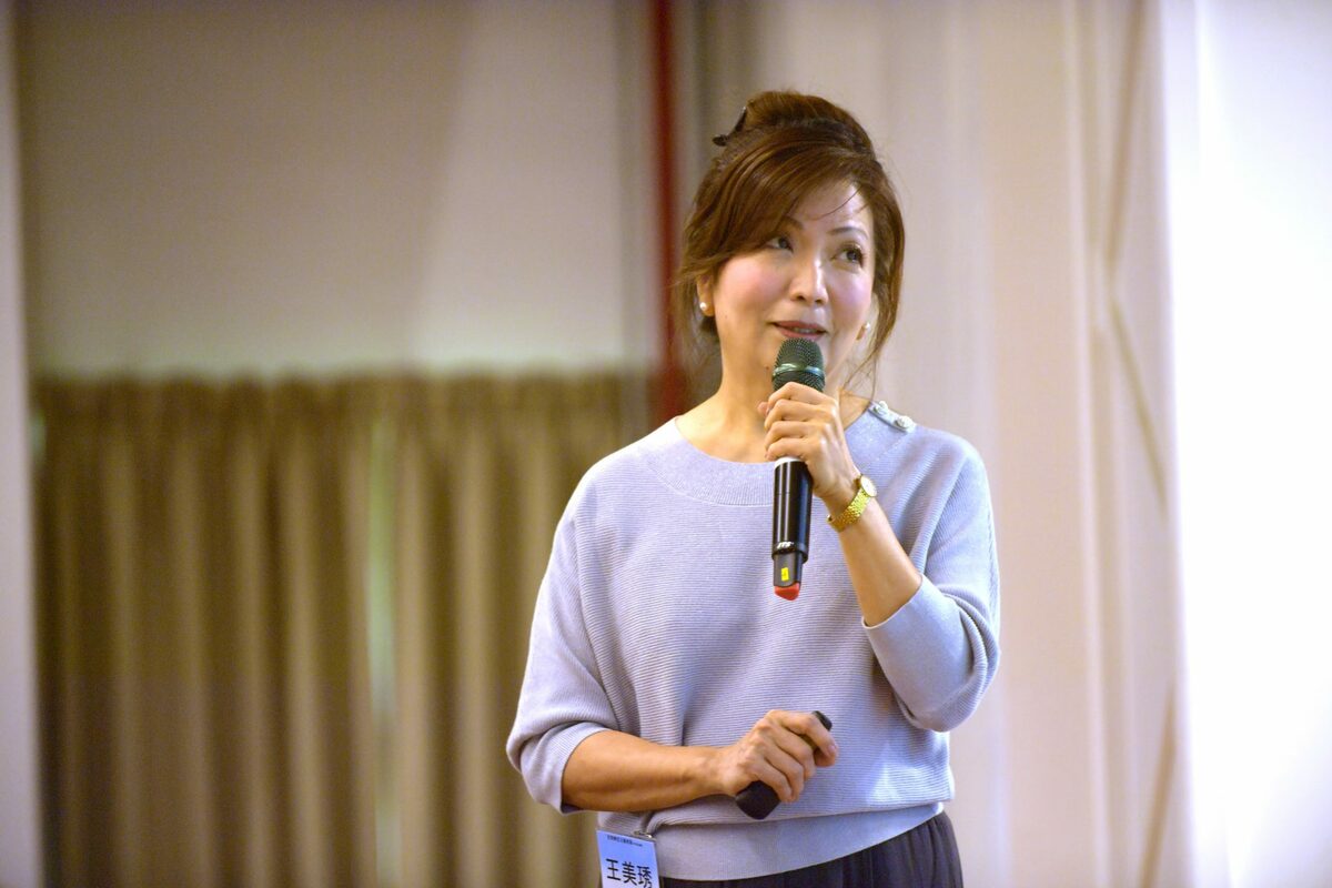 519 行動組合召集人王美琇。 圖：主辦單位提供