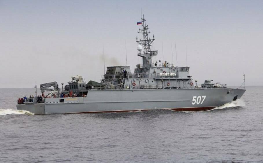 (影) 半年內第二艘! 俄軍波羅的海艦隊 奧布霍夫號遭破壞「停止活動」