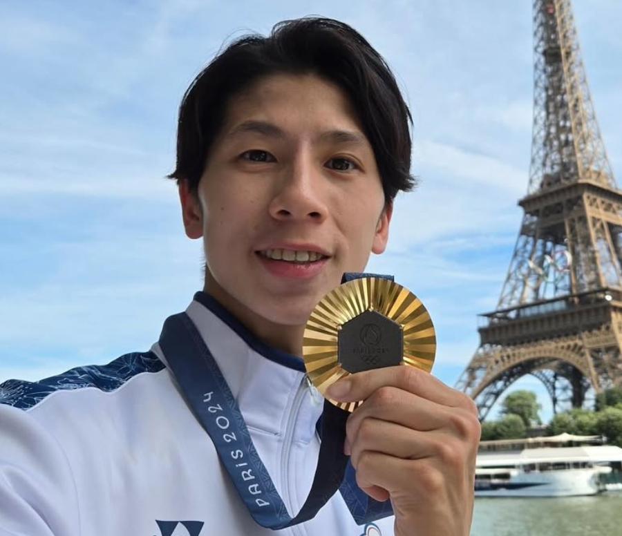 今年奧運金牌選手林郁婷。 圖：翻攝自林郁婷IG