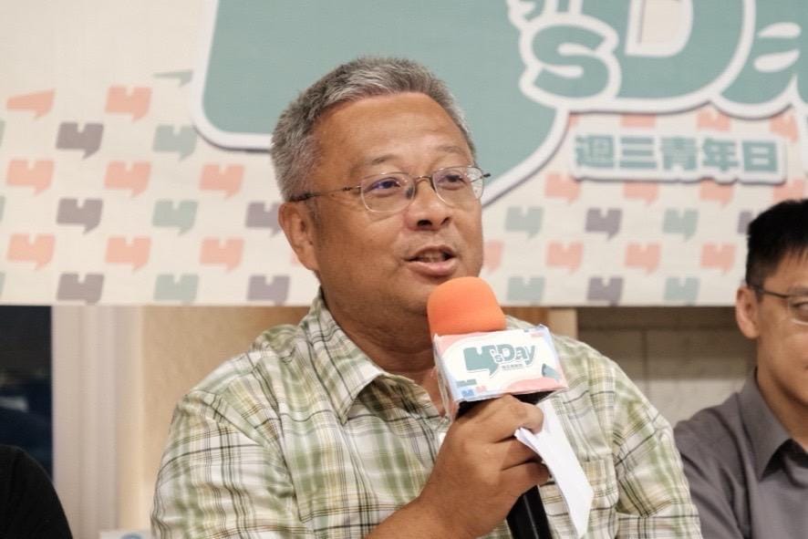 台北教育大學社會與區域發展學系兼任助理教授蕭文杰。 圖：Y’s Day「週三青年日」提供