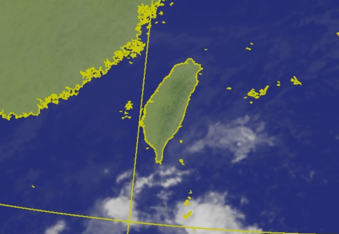 天氣風險公司指出，東北季風帶來的水氣明顯減少，今日國慶日天氣反而比前幾天都要來得穩定。 圖:中央氣象署