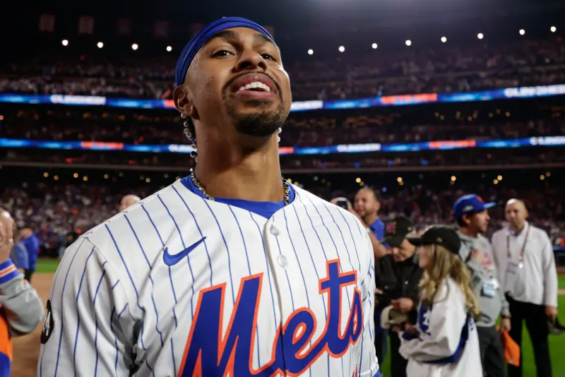 ▲MLB國聯分區系列賽G4，紐約大都會今（10）日靠著當家球星林多，在六局下一發石破天驚的滿貫砲，幫助球隊以 4：1 擊敗費城費城人，順利闖進到國聯冠軍戰。 圖：達志影像／美聯社