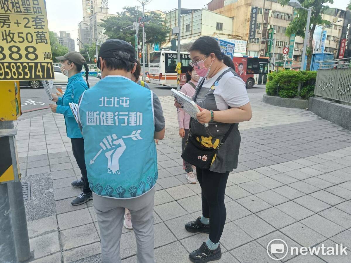 罷免行動目前尚無政黨介入。 圖：唐復年／攝