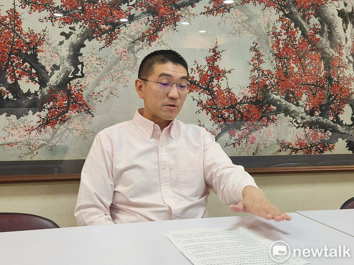 基隆市長謝國樑日前接受《新頭殼》專訪。 圖：黃建豪/攝