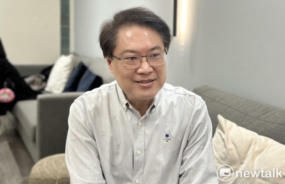 前基隆市長林右昌發文感性相約基隆人出門投票。 圖：黃宣尹 / 攝（資料照）
