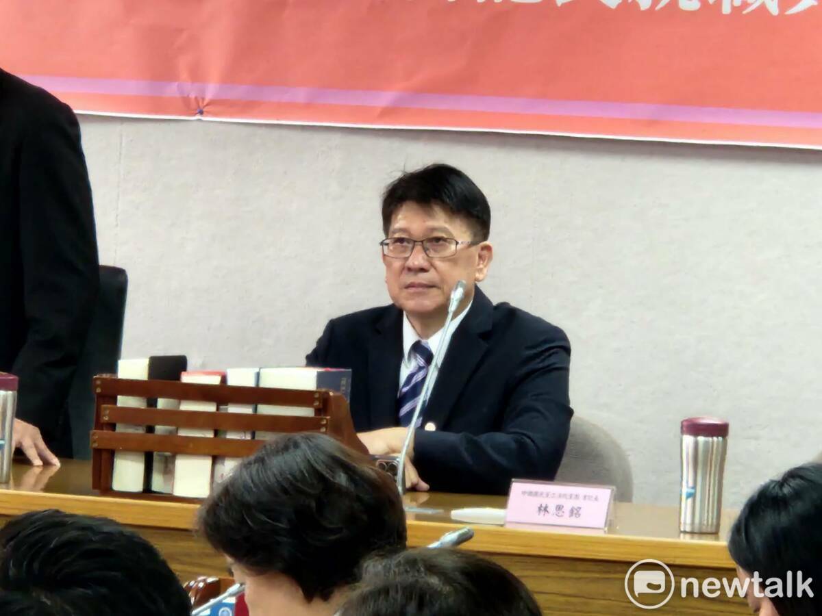 國民黨立法院黨團書記長林思銘。 圖：黃建豪/攝（資料照）