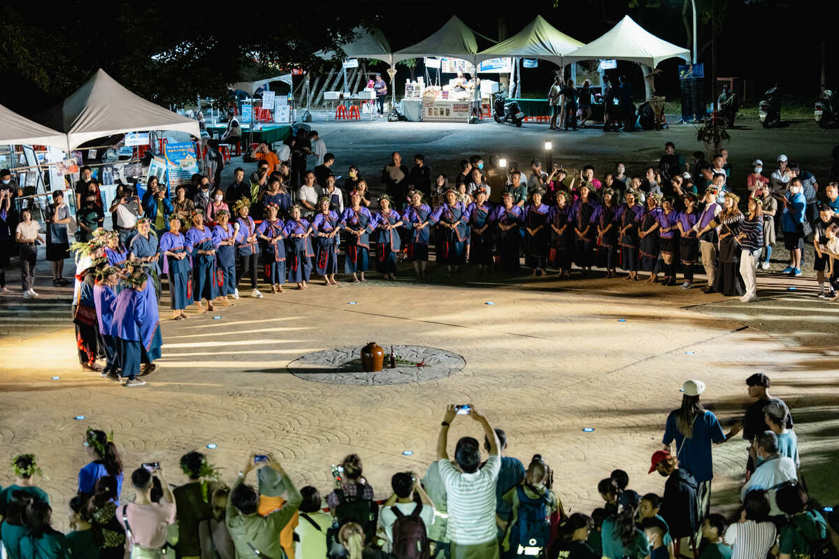 「小林夜祭」正式登錄為高雄市三大重要平埔祭典。 圖：高雄市文化局提供中共無預警軍演包圍台灣！  國軍花蓮港出動「雄三飛彈」應對