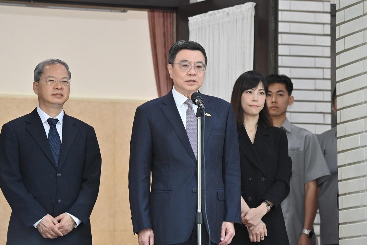 行政院長卓榮泰今（15）日上午現身立法院受訪。 圖：行政院提供