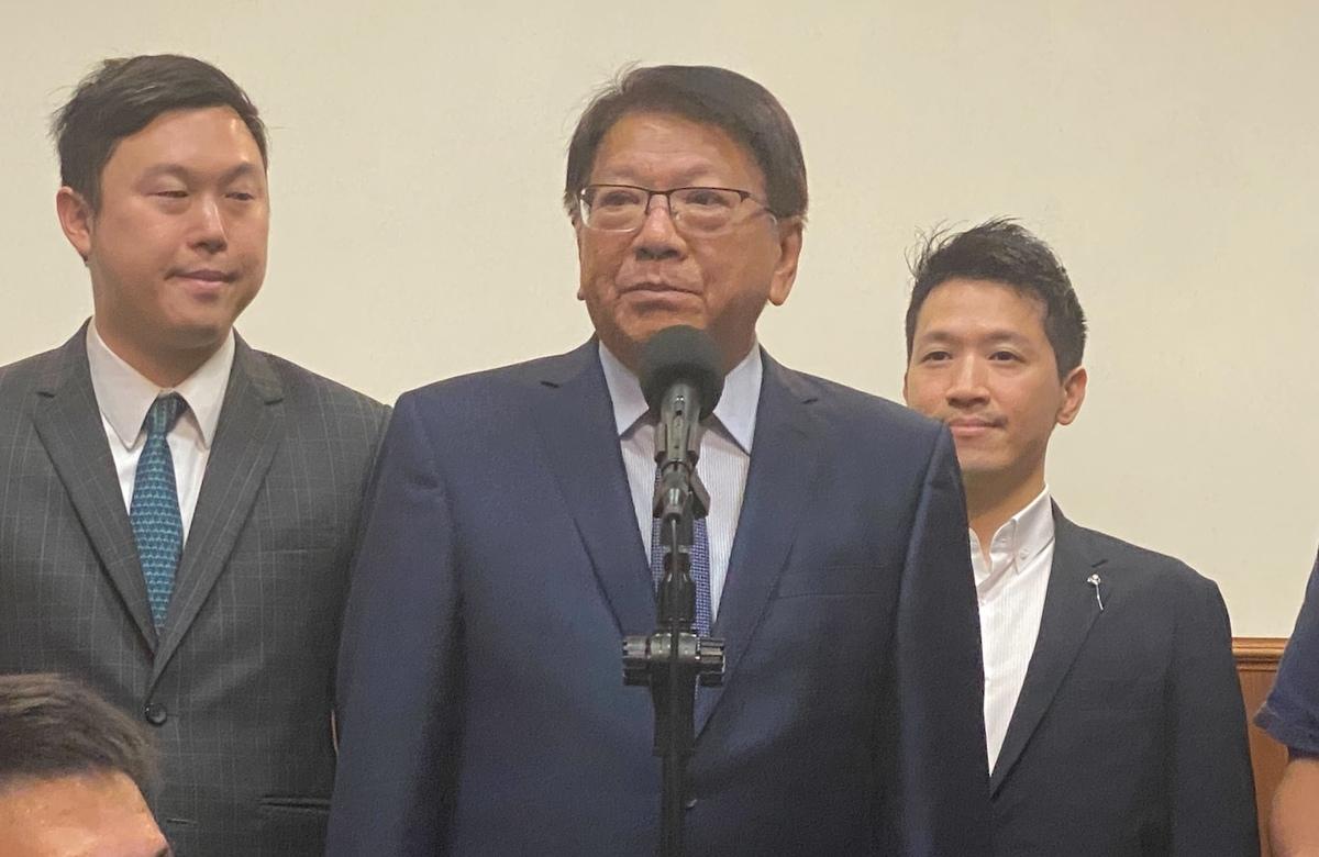 總統府秘書長潘孟安 圖：林朝億/攝