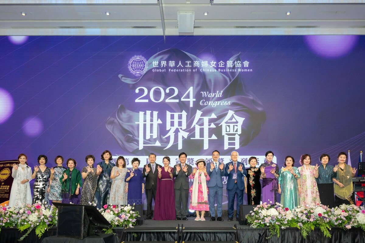 外交部長林佳龍出席華冠之夜。 圖：外交部/提供