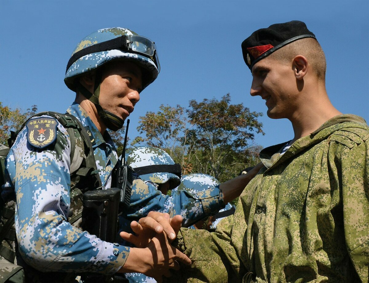 傳中俄軍事合作，600名中國軍人訪問俄羅斯軍事基地，學習俄烏戰爭中作戰經驗。 圖:翻攝自X帳號@NOELreports（資料照片）