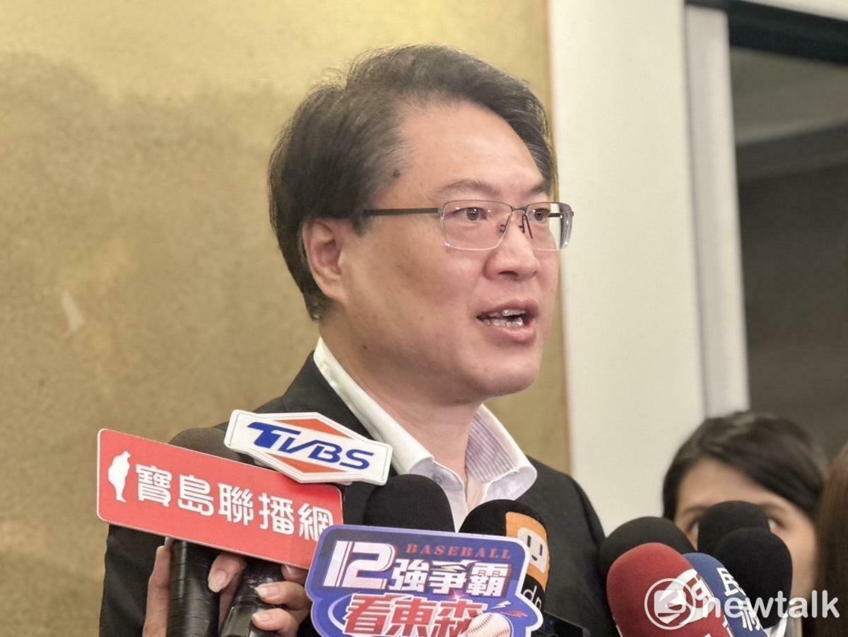 民進黨秘書長林右昌。 圖：黃宣尹攝