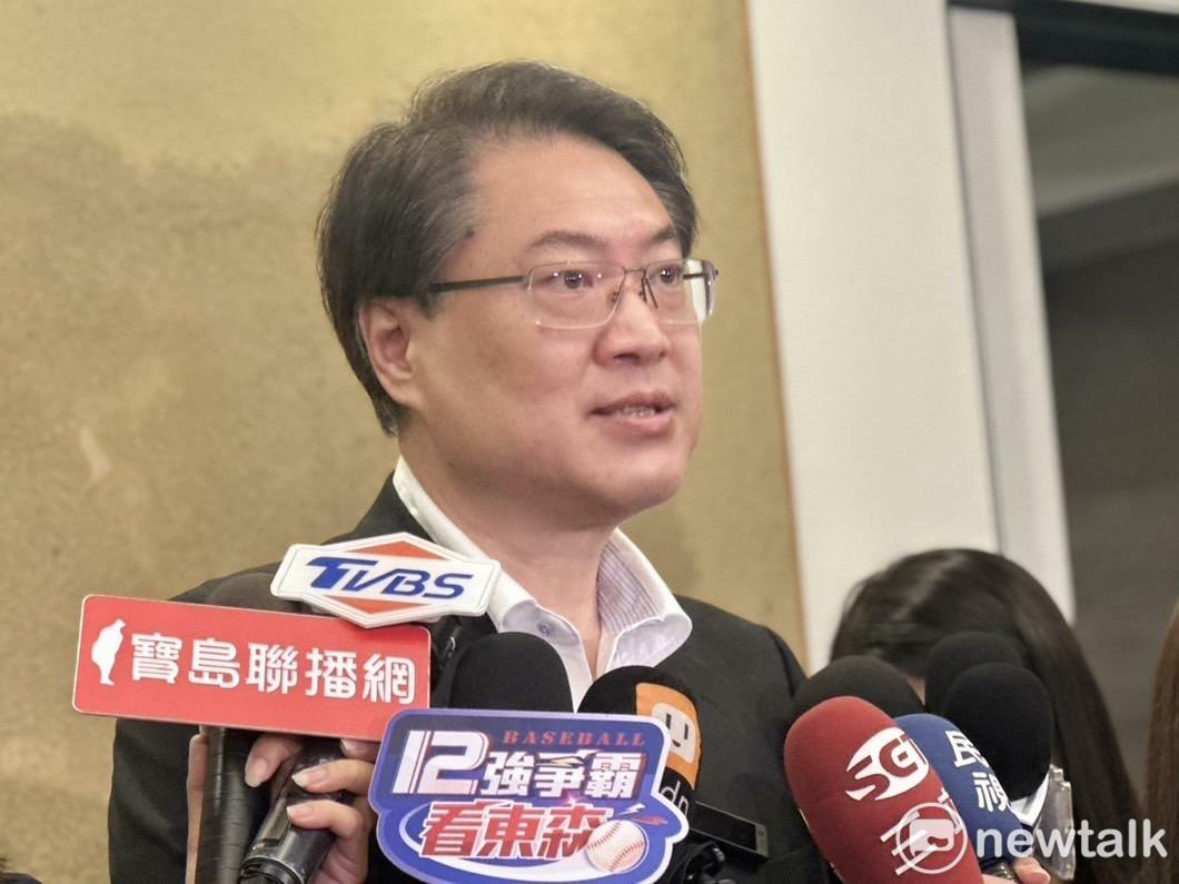 民進黨秘書長林右昌。 圖：黃宣尹攝
