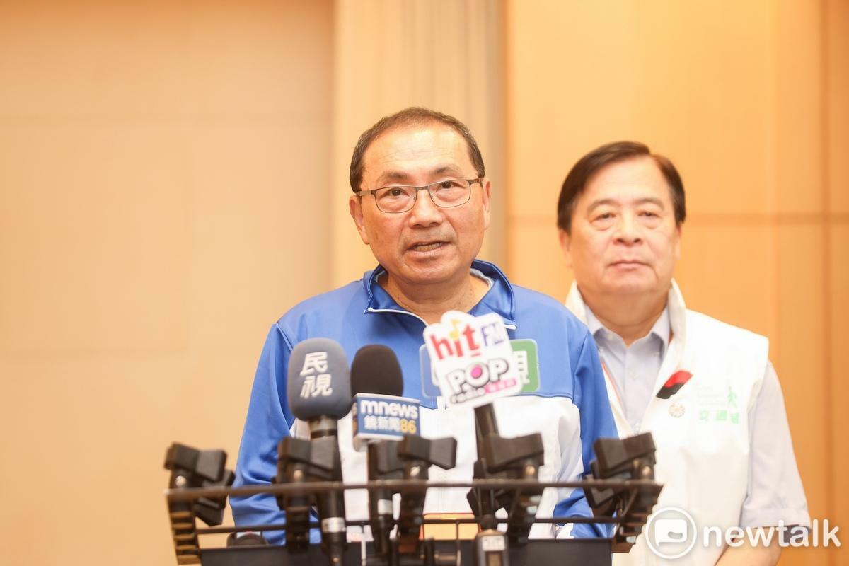 侯友宜強調，有關環狀線修繕求償事宜均按契約走，待鑑定報告出爐後，該是誰的責任，新北市一定全力追究。 圖：林昀真/攝