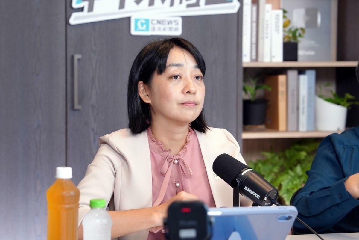 時代力量黨主席王婉諭表態支持國會改革法案釋憲，因為缺乏實質討論與逐條審查。 圖：CNEWS匯流新聞網/提供