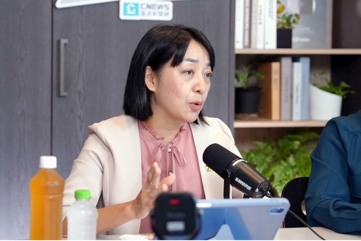 時代力量黨主席王婉諭。 圖：CNEWS匯流新聞網/提供