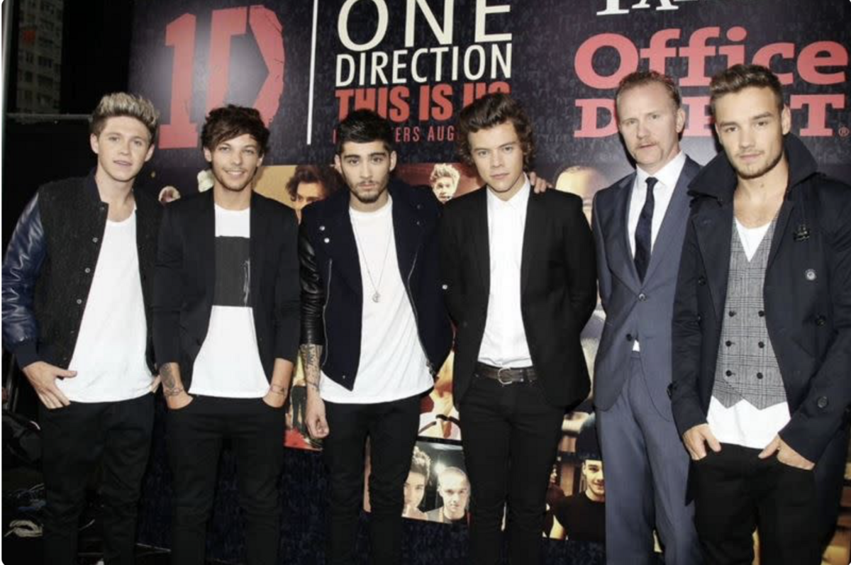 英國天團「一世代」（One Direction）前成員連恩佩恩（Liam Payne）(右一)在阿根廷首都布宜諾斯艾利斯的一家飯店墜樓身亡，享年31歲。 圖：翻攝自IG／＠Liam Payne