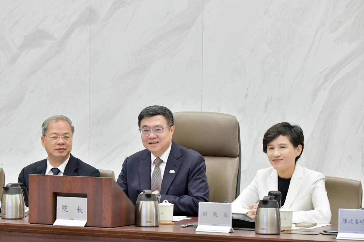 行政院長卓榮泰今（17）天主持院會。 圖=： 行政院提供