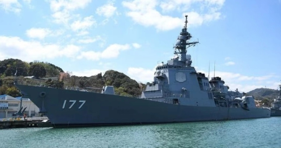 日本公布參加美日韓「自由之刃26」軍演的海上兵力：愛宕級驅逐艦「愛宕號（DDG-177）」。 圖：翻攝陸網/戰史威鋒（資料照片）