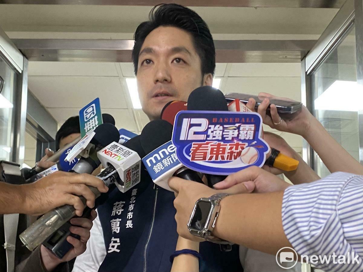 台北市長蔣萬安。 圖：周煊惠 / 攝（資料照）