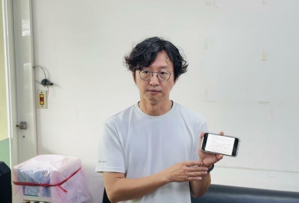 江肇國強調，「大家請盧市長把公車整頓好，不是叫市府蓋牌！對市民隱藏真相，難道就沒事了嗎？台中最擅長的壓新聞又來了⋯」 圖：江肇國/提供