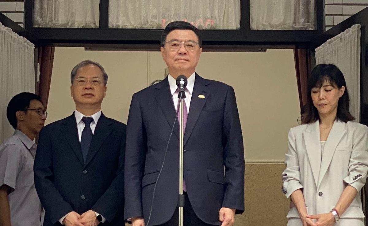 行政院長卓榮泰(中) 圖：林朝億/攝（資料照）