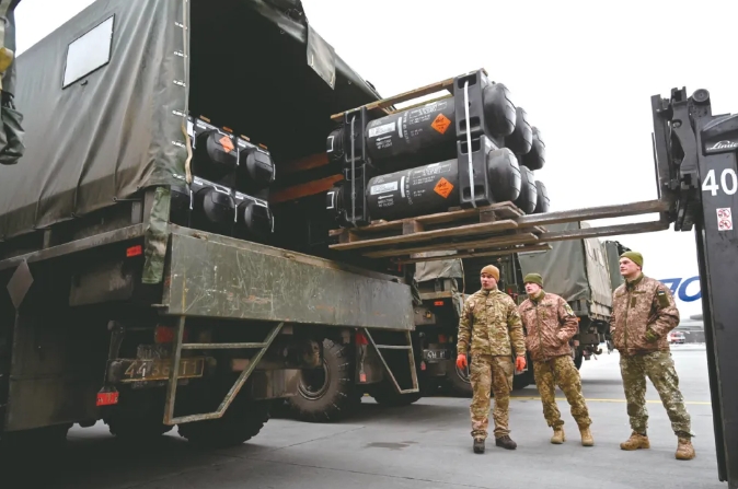 外媒報導，拜登將趕在川普就任前，加速對烏克蘭的軍援。 圖 : 翻攝自X