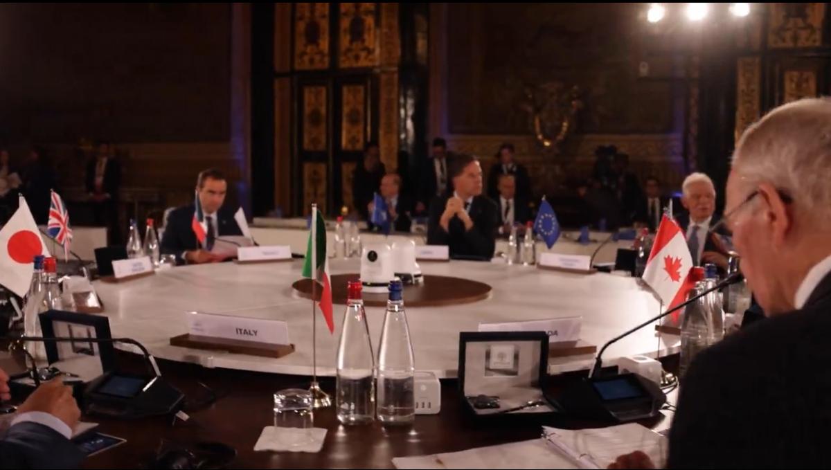 G7國防首長會議19日在義大利舉行。 圖：翻攝自 X @G7