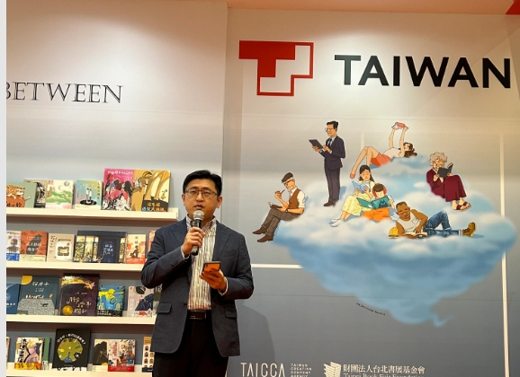 文策院院長盧俊偉表示，文策院將持續藉由參與國際展會及買家經營，將臺灣創作者與作品推向國際舞台，促進版權交易與內容推廣。 圖: 取自文策院官方網站