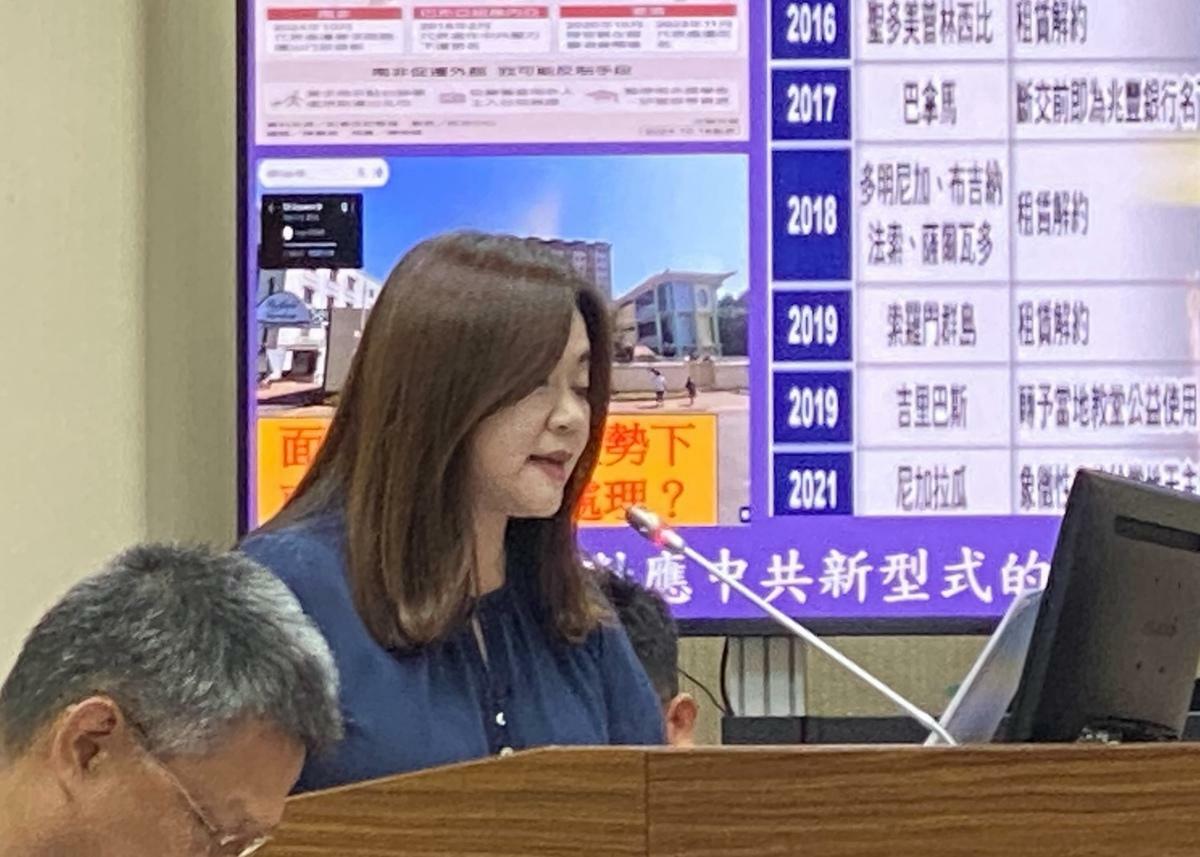國民黨立委馬文君 圖：林朝億/攝