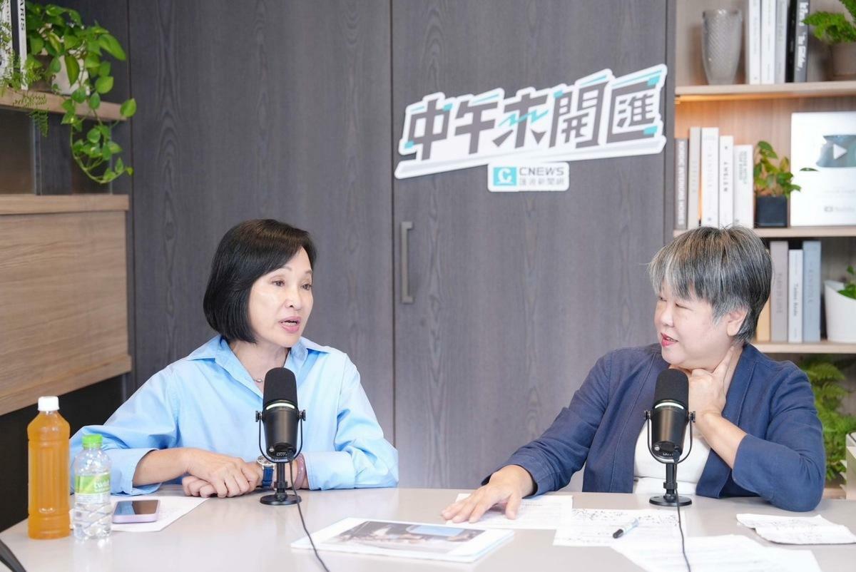 國民黨立委柯志恩接受資深媒體人黃光芹專訪。 圖：《匯流新聞網》/提供